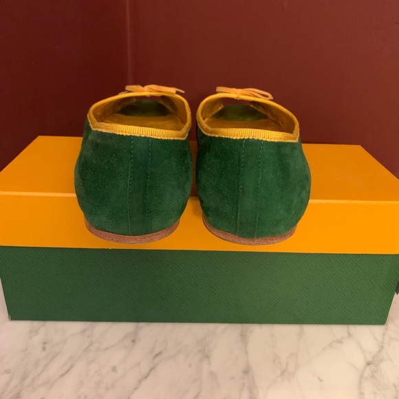 Prada Peep Toe Ballet Flats - Picture 3 of 4